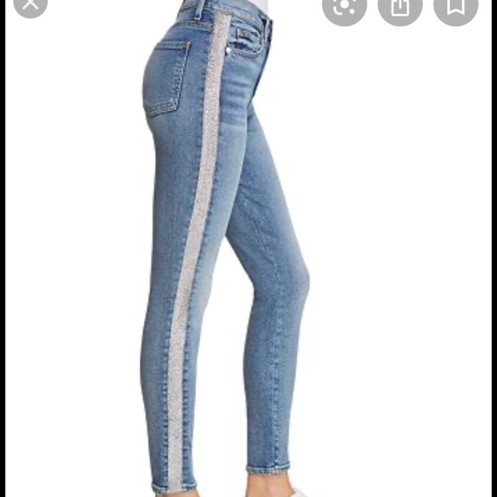 7 for all mankind - high waisted ankle skinny jean